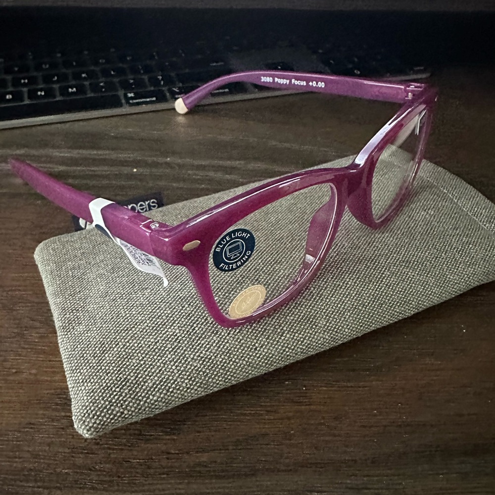 Peepers Blue Light Blocking Glasses NWT
